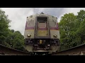Underneath the Fitchburg Line Commuter Rail Train