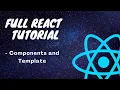 Full React Tutorial Components Templates indiabees