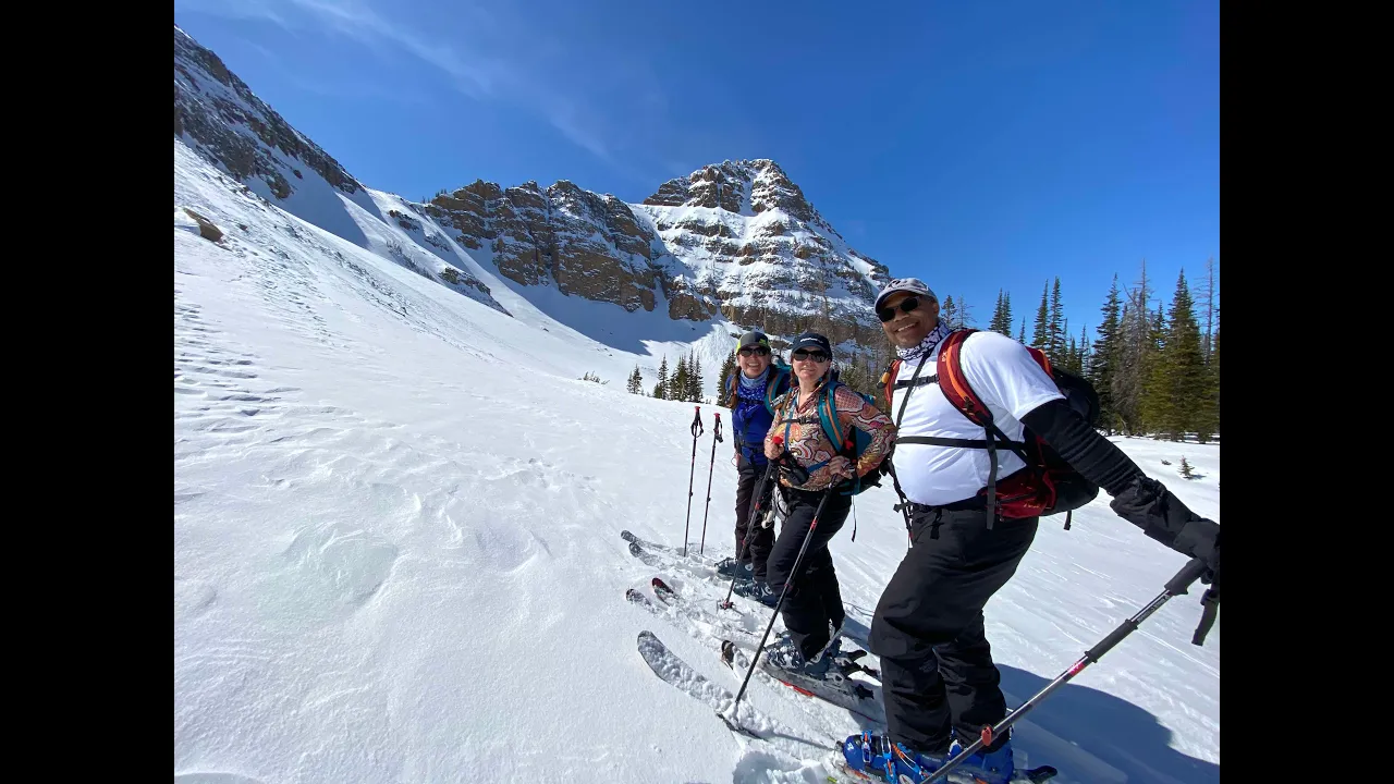 Earn Your Turns on Reid's Peak AKA God's Armchair! Backcountry Skiing!