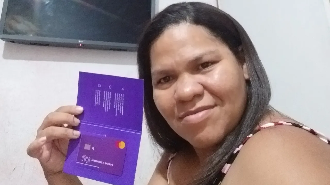 MEU CARTÃO DE CRÉDITO NUBANK CHEGOU