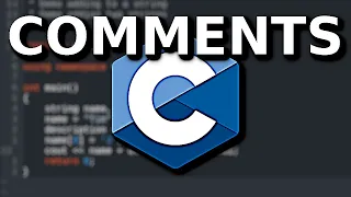 C Programming Tutorial - Comments