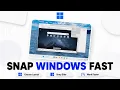 How to Split Screen in Windows 11 2026 Snap Layout