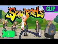 Candace Gets Squirrels in her Pants! 🐿 | Phineas and Ferb | Full Scene | @disneychannel​