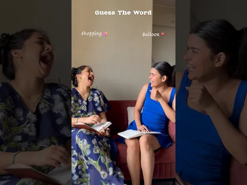 Guess The Word Challenge @Officialpallavipandey #shorts #ytshorts | Mishti Pandey