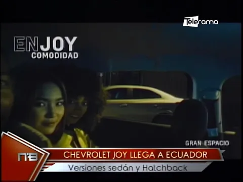 Chevrolet Joy llega a Ecuador versiones sedán y Hatchback
