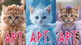 Princess Cats Singing APT Song The Most Adorable Performance 