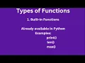 Functions in Python Calicut University 4th sem BCA Python