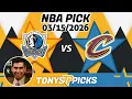 Dallas Mavericks vs Cleveland Cavaliers Pick 26 NBA Pick Prediction