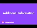 How to Use the Additional Information Widget in Elementor Wow Elements Tutorial