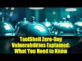 ToolShell Zero-Day Vulnerabilities Explained What You Need to Know