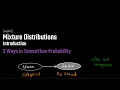 Mixture Distributions Introduction with examples in TensorFlow Probability
