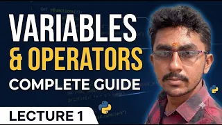 Python Variables Data Types Operators Lecture 1 Python Programming Fundamentals