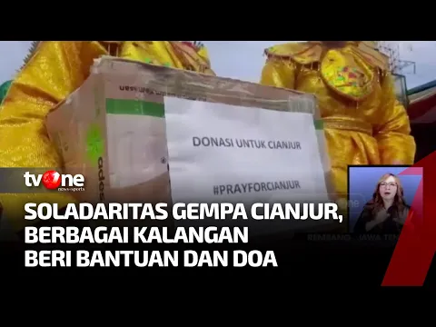 Doa dan Bantuan dari Berbagai Kalangan untuk Korban Gempa Cianjur