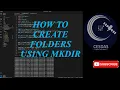 30 How to create folders in python using mkdir