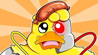 PRUEBO un EXTRAÑO JUEGO de ACOMODAR una SALCHICHA