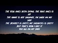 J. Cole - Middle Child (Lyrics)