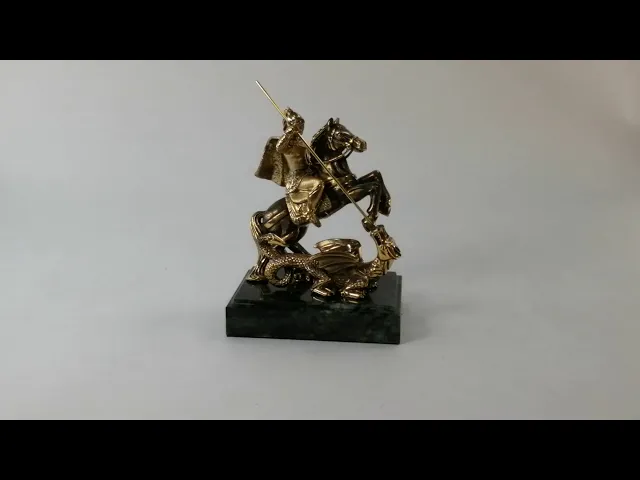 Видео-обзор Статуэтка 'Георгий Победоносец'