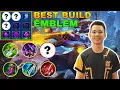 Download Lagu Yi Sun Shin Emblem Set And Build 2021 By Jess No Limit New Gameplay | Mobile Legends