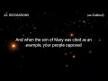 Download Lagu Surah 43. DECORATIONS (az-Zukhruf) Reciter Abdullah Al-Mattrod