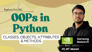 1 10 3 Classes Objects Attributes Methods OOPs in Python Hindi