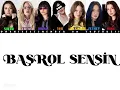 manifest - Başrol Sensin //You as a Member // KARAOKE // (7 Members Ver.) Color Coded Lyrics