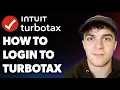 How to Login to Turbotax Full 2025 Guide