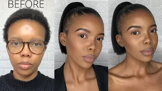 Download HOW TO DO A BLUNT CUT PONYTAIL ON SHORT NATURAL HAIR (R100 / US$ 5.73) | 4C HAIR | NO HEAT MP3