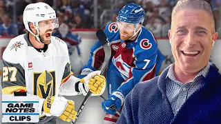 VEGAS Vs COLORADO is going to be CLOSE ft John-Michael Liles