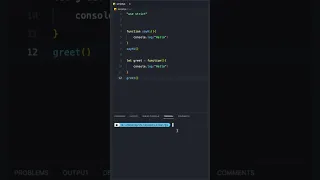 function declaration vs function expression