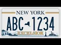 New NYS license plates