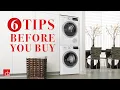 Stackable Washer Dryer - 6 Tips Before You Buy