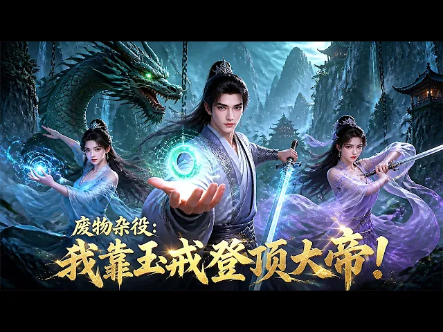 天生无灵根被送进宗门当杂役，任人欺凌濒死之际！黑玉戒沾血解封，内含灵泉沃土！手握逆天玉戒锈剑与炼体功法，从蝼蚁逆袭登顶大