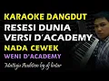 Download Lagu Karaoke Dangdut Resesi Dunia || Weni D'Academy || Nada Cewek
