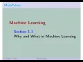 MathTalent Machine Learning Section 1 1 Why and What in Machine Learning