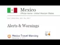 Warning About Drinking While Visiting Mexico