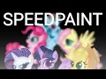 Mane 6 - Base Edit Speedpaint MLP