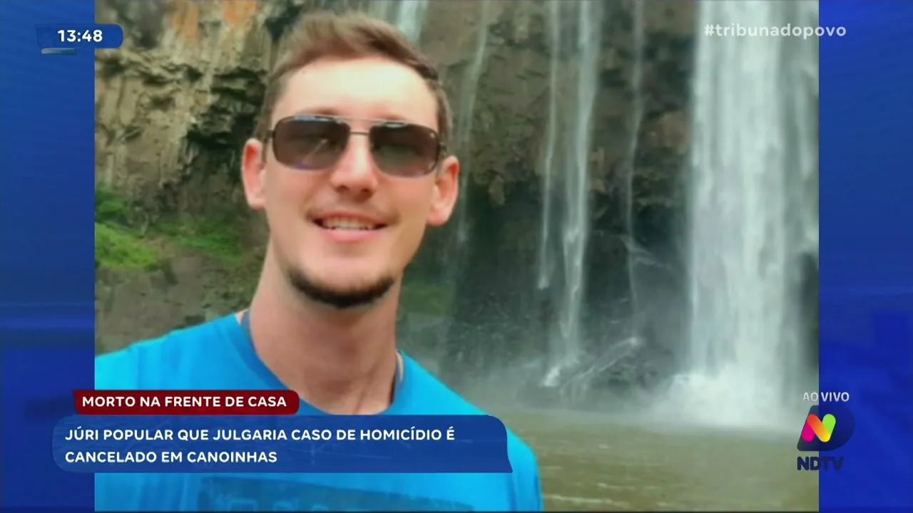 Morto na frente de casa: júri popular que julgaria caso de homicídio é cancelado em Canoinhas