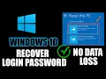 Download Lagu Reset Windows 10 User Login Password Without Losing Data | Recover Windows 10 Forgot Password