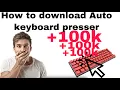 How to download Auto keyboard presser for roblox