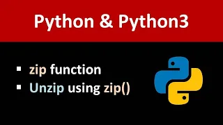 zip Function in Python unzip Using zip in Python Python Tutorial For Beginners in Hindi