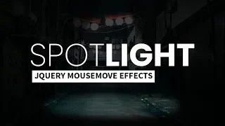 Spotlight Effect on Mousemove Html CSS jQuery