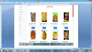 Project Report - Online Pizza Ordering System Python Django