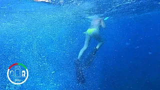 #120 WHAT IF the Volcano ERUPTS while we swim in SICILY  to AMALFI | Sailing SISU Leopard 45