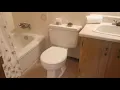 2 Bedroom x 1 Bathroom Champlain Floorplan