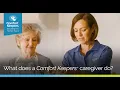 What does a Comfort Keepers Caregiver do