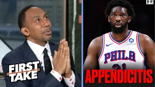 FIRST TAKE | For the 76ers, Joel Embiid’s appendix surgery changes everything - Stephen A.