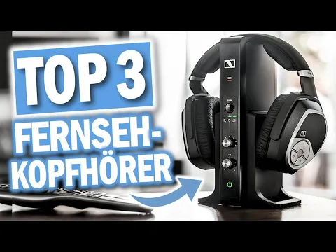 Download MP3 Beste FERNSEH KOPFHÖRER 2024 | Top 3 Fernseh Funk Kopfhörer