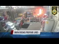 Snow breaks propane line in Council Idaho