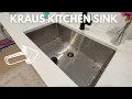 Our Experience with Kraus Kitchen Sinks in Rental Homes