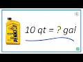 How Many Gallons Is 10 Quarts of Oil